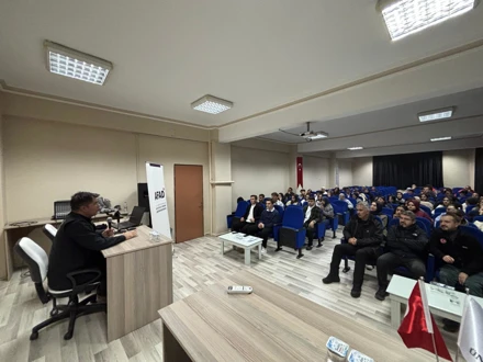Selçuk Üniversitesi Bozkır Meslek Yüksekokulunda AFAD Konferansı Gerçekleştirildi